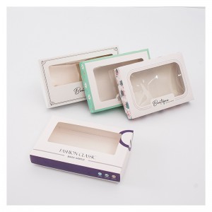 Изысканная подарочная коробка открывающей окно