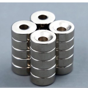 Цилиндрический магнит головки Countersunc