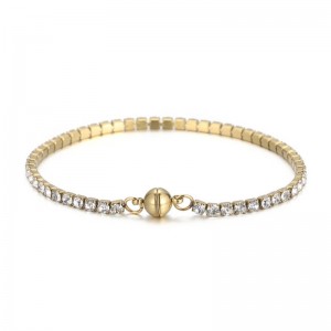 Европа и Соединенные Штаты Тенденция Тенденции Титановый сталь квадратный циркон ins