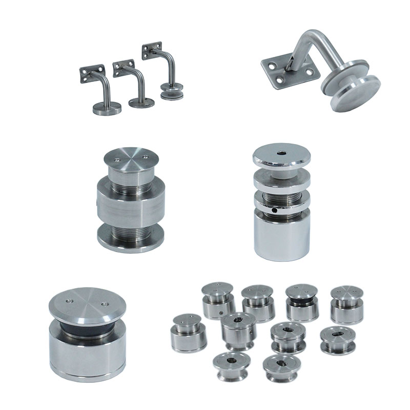 Аксессуары для перил из нержавеющей стали лестницы и балконные стеклянные аксессуары.