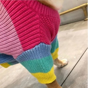 Производитель пользовательский зимний хлопковой вязаные кошки свитер для домашних животных