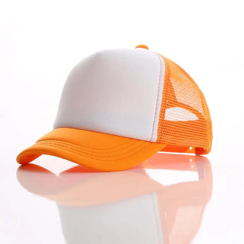 Оптовая регулируемая сетка Snapback Classic Unisex Youth One-Size Cap Compled Bill Poly-Foam Front Trucker Hat для детей