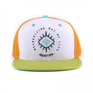 Hiphop Custom Logo Flat Bill Color Block Baby Kids 6 панель малыша Snapback Gorras Blank Hats Snapbacks Cap