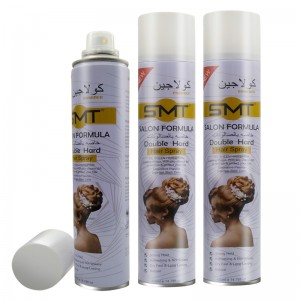 Сильная продолжительность не липкой на весь день спрей для волос с блестками