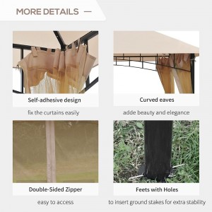 10 \\\\ \'x 10 \\\\\' Наружный патио-беседка палатка с сетчаты