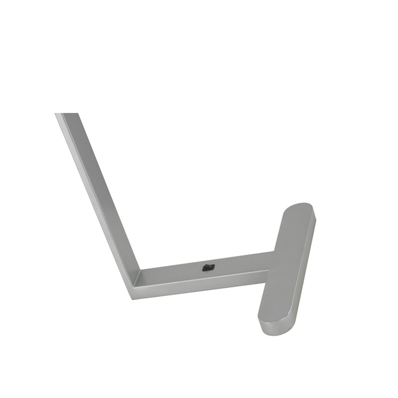 Металлическая настольная лампа с простым стилем с мини -рокером в гостях