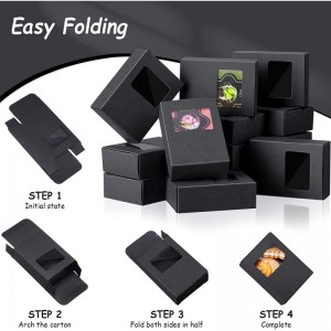 Настраиваемая бумажная коробка окон