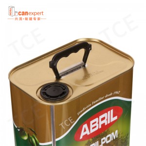 2L3L4L5L Пищевое соревнование прямоугольное пищевое масло оливкового масла