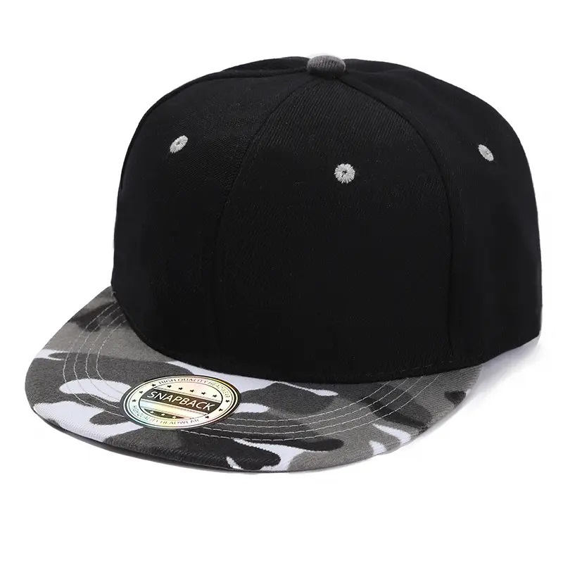 Вышиваемая кепка черная снимка бейсболка шляпа шляпа камуфляж контраст