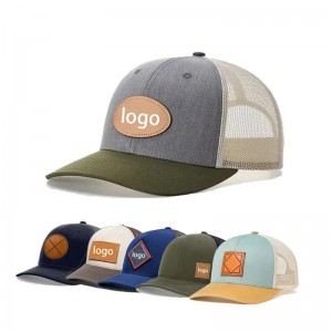 Пользовательская простая пустая сетчатая сетчатая вышитая бейсбольная шапка папа.