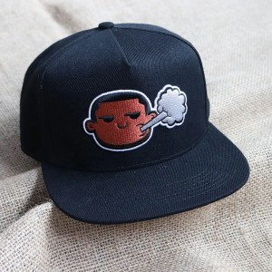 Пять панелей Flat Bill Visor Classic Snapback Hat Регулируемая высокая верхняя часть