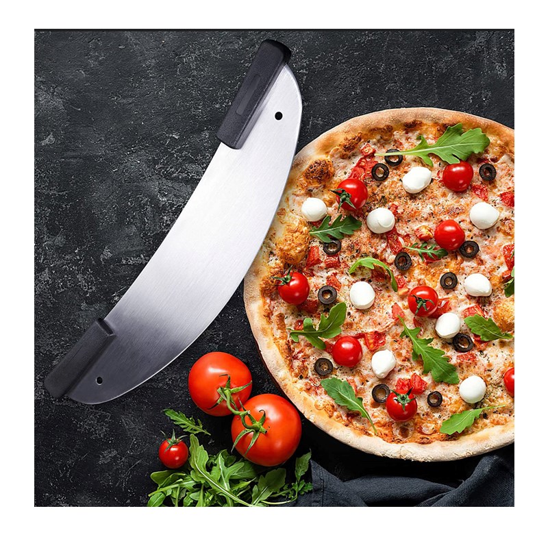 20 -дюймовая пицца из нержавеющей стали, пицца пицца пицца для деловой кухни пластиковой ручки