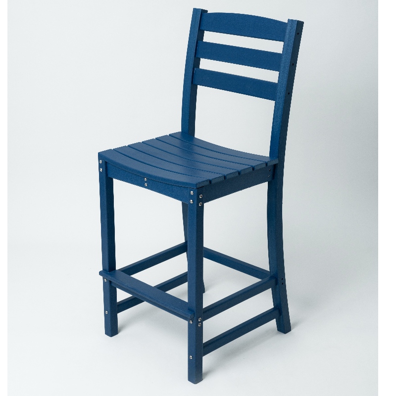 Высокий стул Adirondack с синим цветом