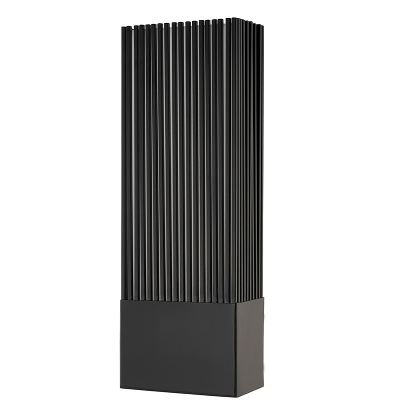 Hampton Inn Hotel Metal Wall Sconce с матовой черной отделкой и акриловым диффузором внутри в отеле Типичные напольные коридоры