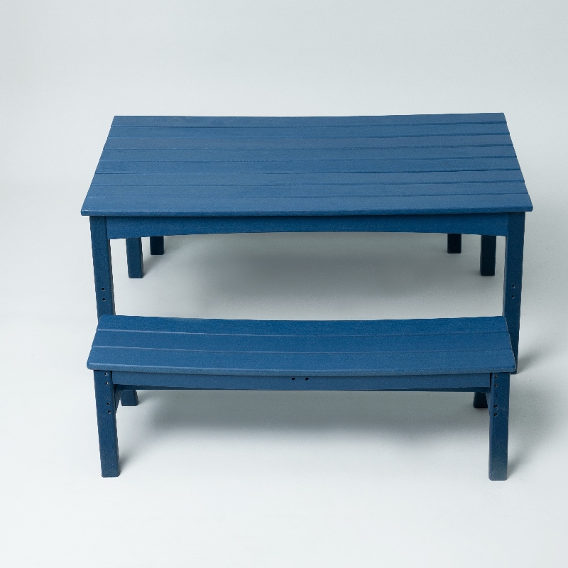 Патио -мебель для детей с синим цветом