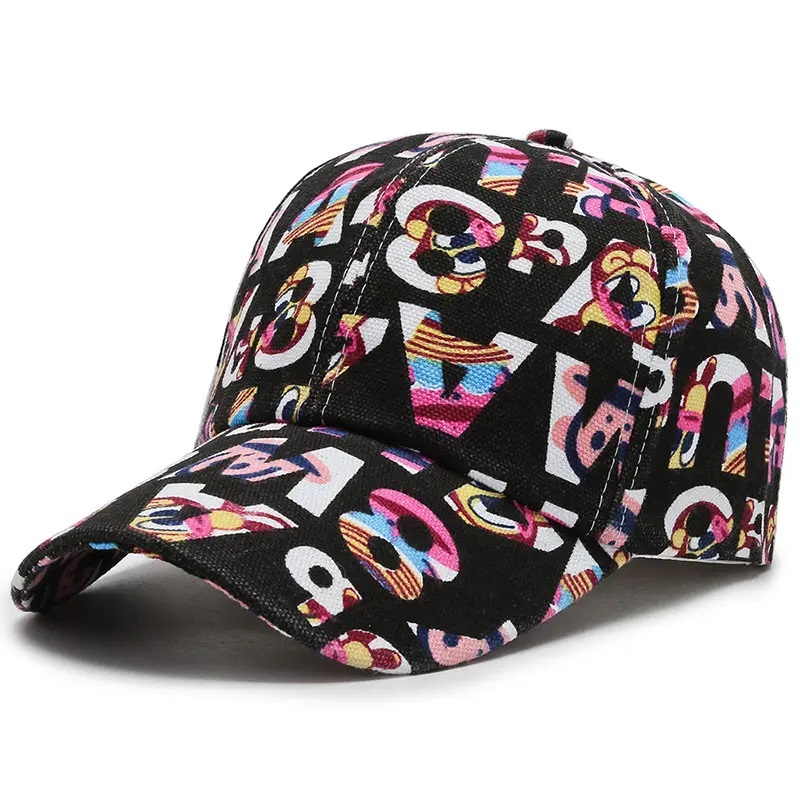 Новая буква 6-панель шляп Snapback Sports Caps бейсбольные хлопковые простые шляпы для мужчин женщин