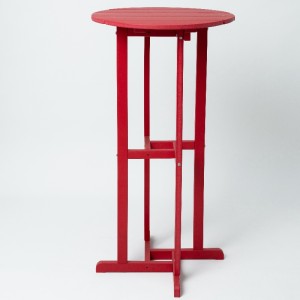 Круглый наружный боковой стол