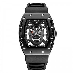 Модный череп мужчина Quartz Watch Baogela Creative Dial Watch for Men Clock Gold Life Водонепроницаемые мужчины смотрят в спортивном стиле 1612