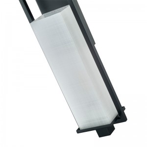 Гостеприимство отель настенные раковины с матовой черной отделкой и прямоугольным льняным рисунком Акриловый оттенок в отеле Т...