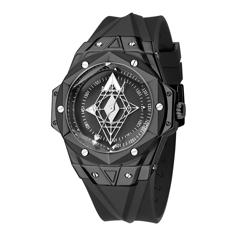 Baogela New Luxury Top Brand Quartz Watches Мужчины резиновый ремешок военные спортивные наручные часы Man