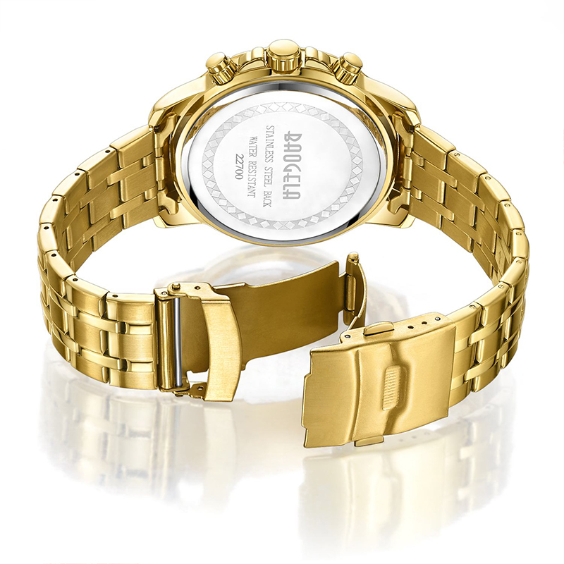 Baogela Quartz Men Men Gold Watch Top Brand Luxury Army Army Watch Watch Clock Men Relogio Masculino Business The Ristatch 22700