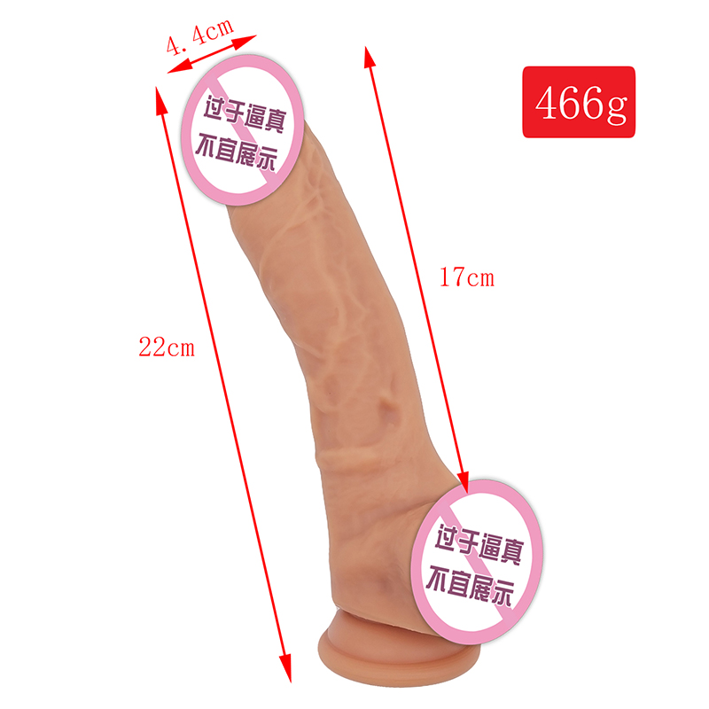 808 Увеличение пениса Телескопическое толчок пенисга с собакой огромная анальная фаллоимитаторская секс -игрушка Большой длинный реалистичный фаллоимитатор для женщин