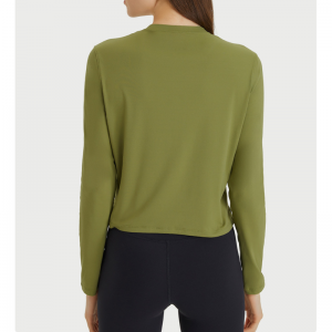 Рубашки с твердым цветом расколотой йоги