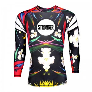 Удобные дети BJJ GI Rash Guard, Spearsh Guard для женщины с полной печати