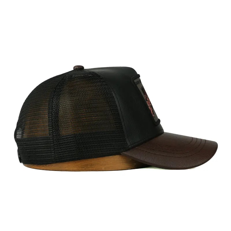 Мужские сетки дешевые пользовательские 5 панель -табельщики Applique Applique вышитый патч Gorras Trucker Hats