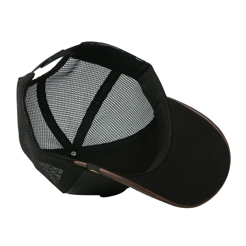 Мужские сетки дешевые пользовательские 5 панель -табельщики Applique Applique вышитый патч Gorras Trucker Hats