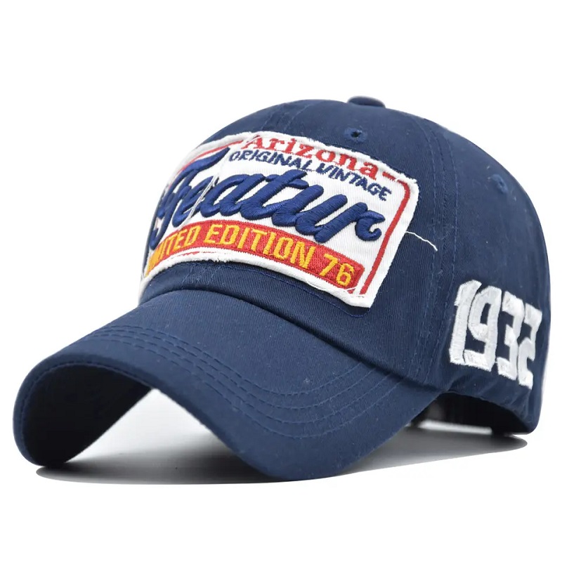 Унисекс регулируемый хлопок настройка 6 панельных подгоняющихся шляпы бейсболки с логотипом на заказ