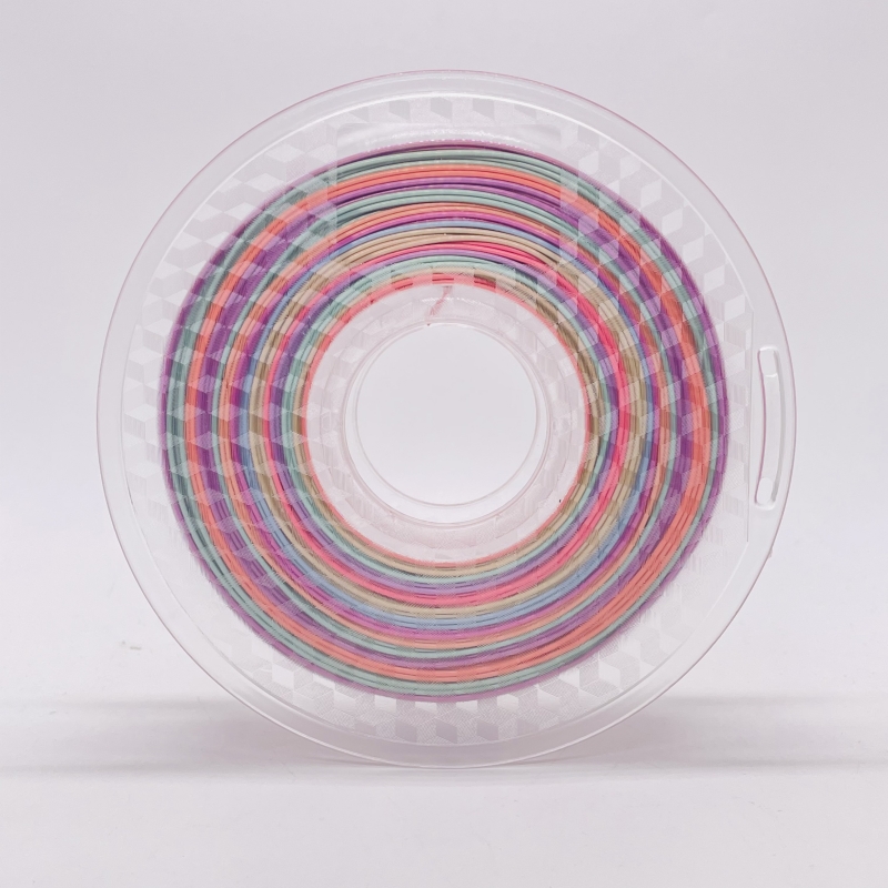 Шелковая радуга многоцветная PLA Filament Color1,75 мм 3D -принтер PLA Филамент