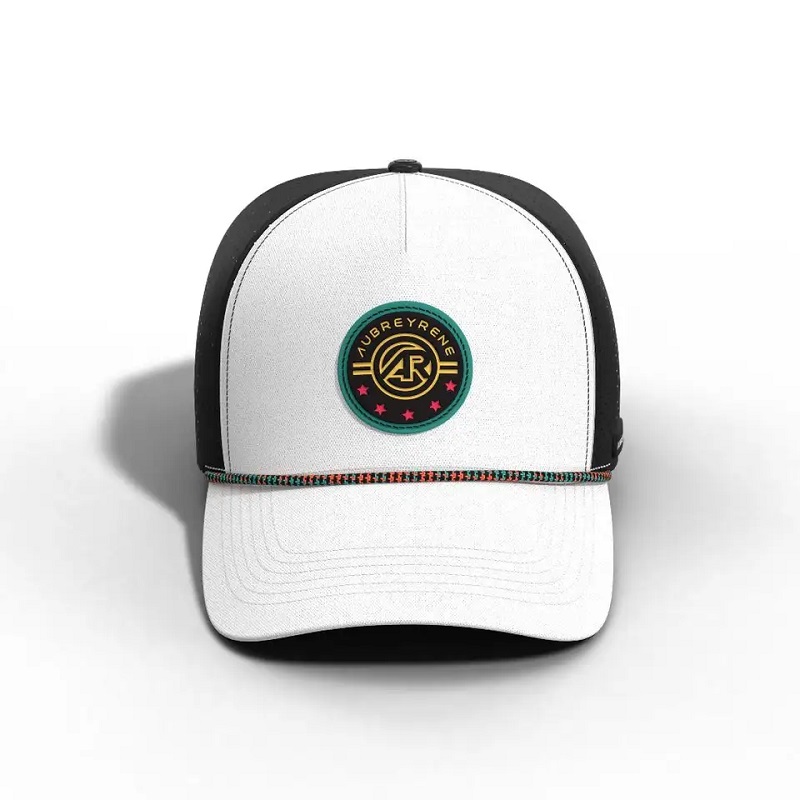 New Design Fashion Trucker Hat Custom Patch Satchables 5 панель изогнутая края бейсболка с веревкой