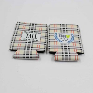 Сделано в Китае на заказ логотип Изолированные неопреновые скручиваемые стройные пивные рукава 12 унций Can Counter Coozies