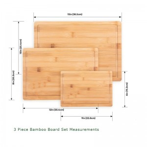 Бамбуковая режущая доска