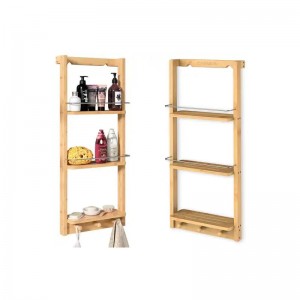 Пользовательский дизайн бамбука для хранения ванной комнаты