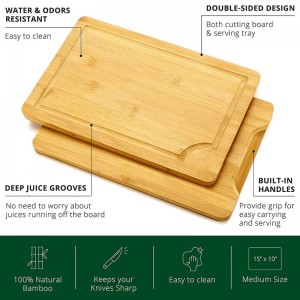 Bamboo Kitchen Barbecue Barging Board