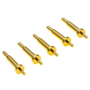 Латунные контактные контактные контакты Индивидуальная Pogo PIN