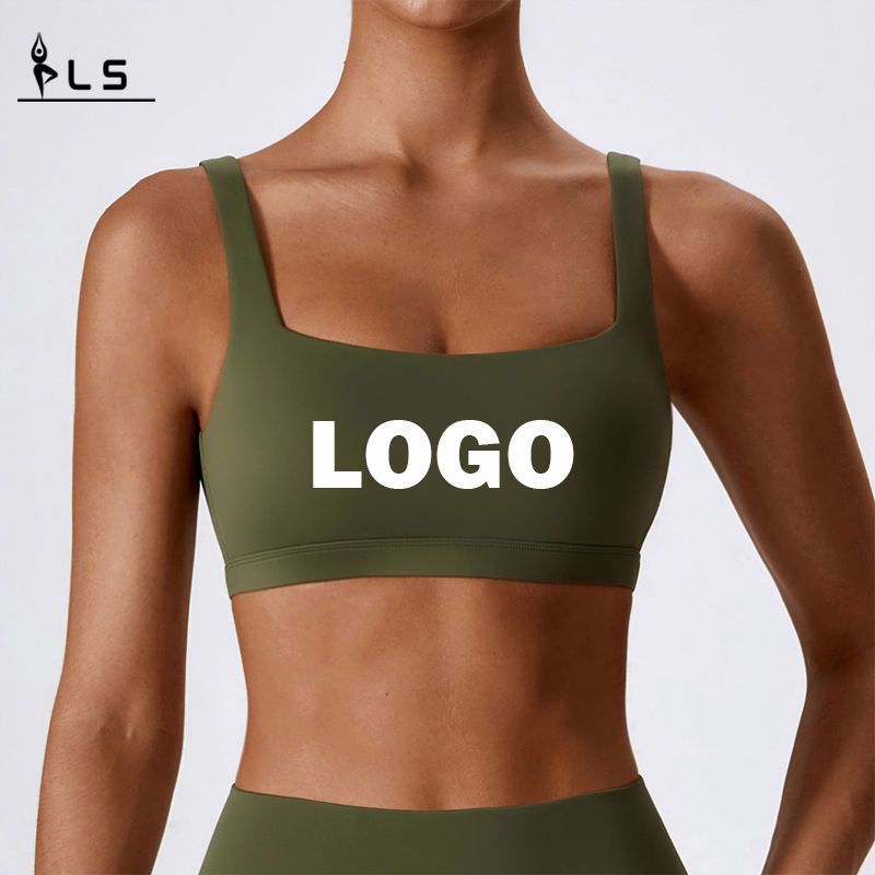 SC101611 Sexy Sport Sprappy Custom Sports Bra для женщин мягкий быстрый сухой йога в тренажерном зале сексуальное спортивное бюстгальтер