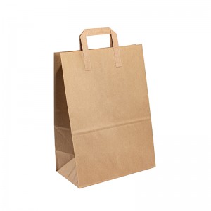 Kraft Retail Bolsas Luxury Paper Bacd с собственным логотипом Kraft Paper Bacd с ручкой