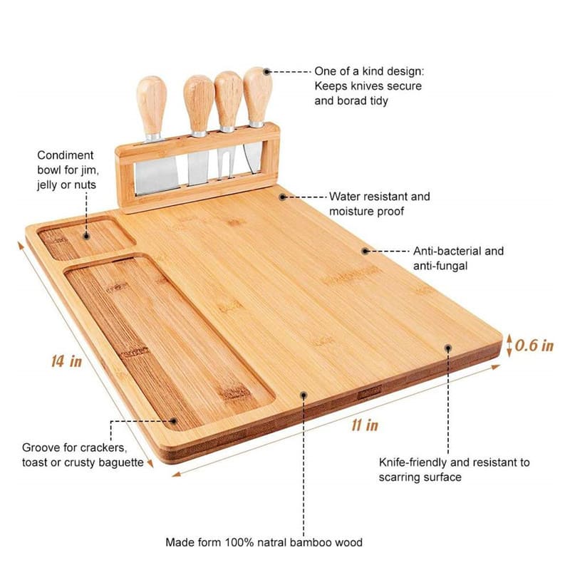 Bamboo Cheese Board