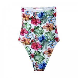 Сексуальная печать без бретелек этническая целая