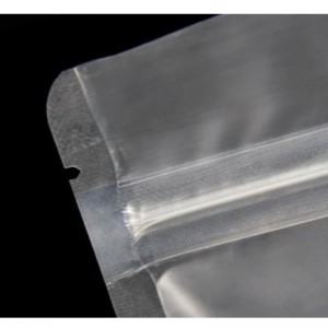 Перевернируемая плоская пищевая упаковочная пакет на молнии на молнии пластиковый пакет