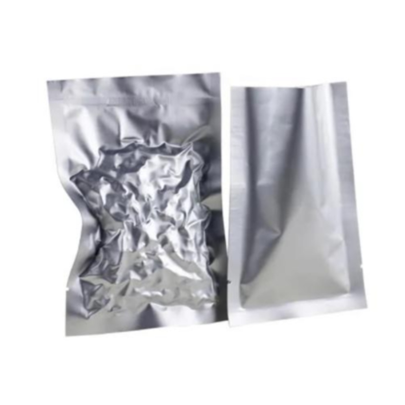 Пользовательская тепловая уплотнение ровно 3 боковых упаковочных пакетов для хранения пищи алюминиевая фольга вакуумная сумка