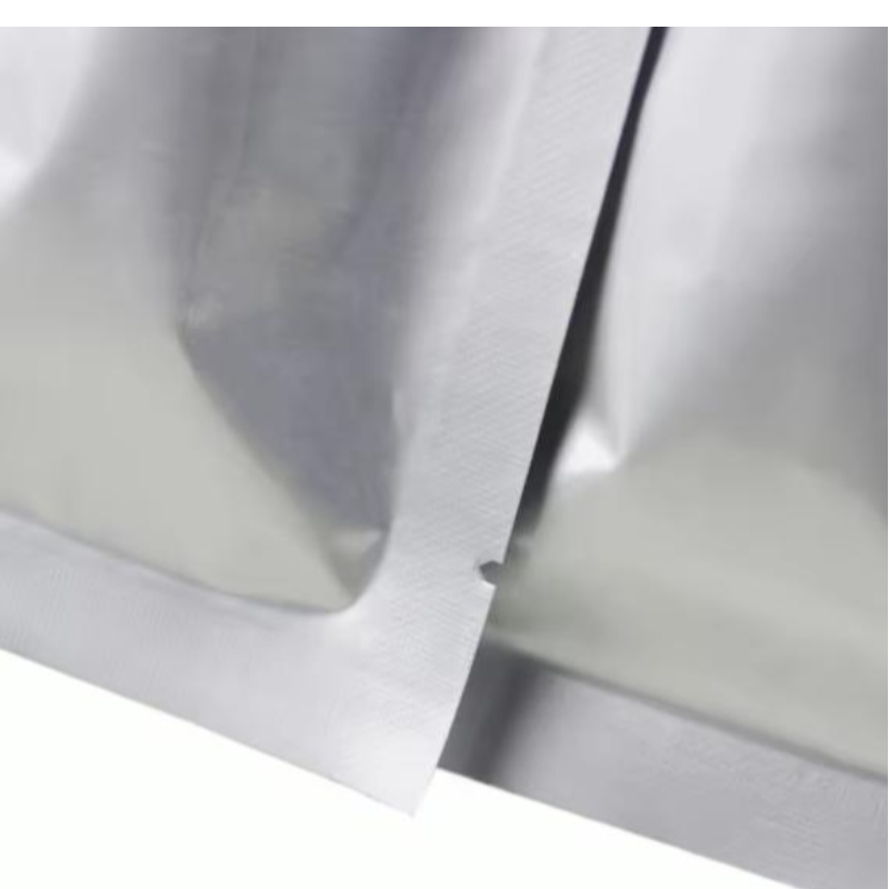 Пользовательская тепловая уплотнение ровно 3 боковых упаковочных пакетов для хранения пищи алюминиевая фольга вакуумная сумка