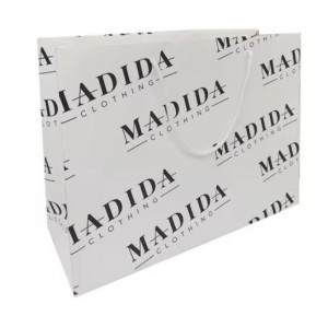 Оптовая индивидуальная печатная логотип Best Price Shopping Розничная торговля небольшими большими роскошными бумажными пакетами с соб...