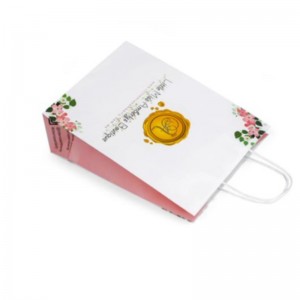 Рождественские пакеты для покупок бумажные пакеты на заказ пакеты