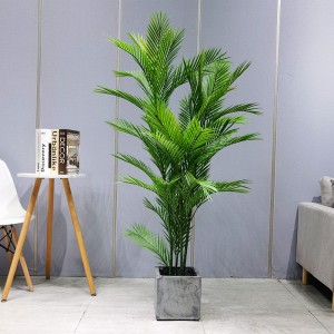 Симуляция пальмового дерева AllSeason Safe и безвредный Dypsis Loutscens для садового поставщика свадебного декора садовые украшения