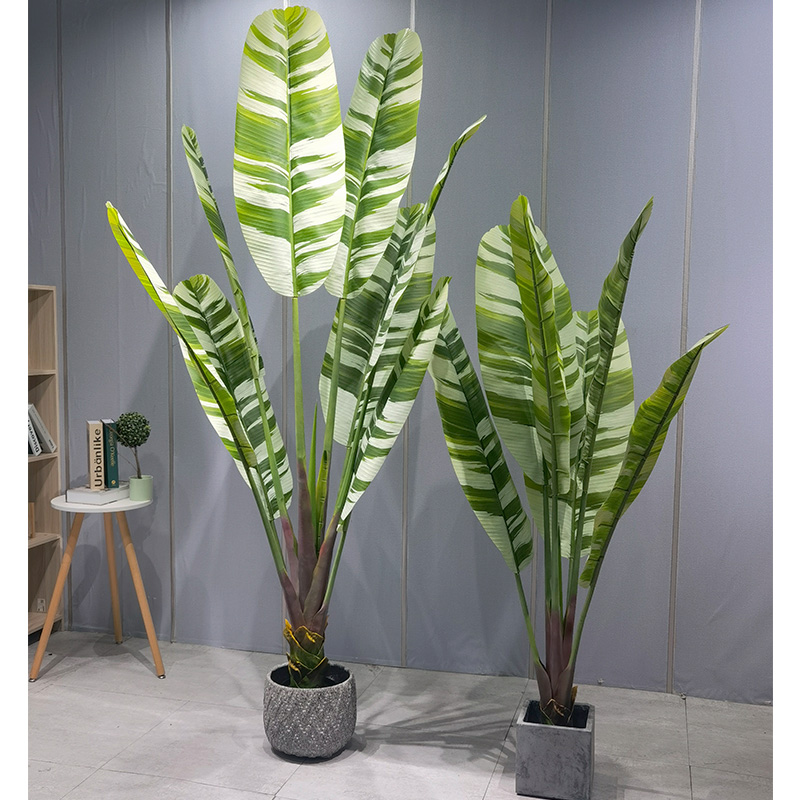 Симуляция пальмового дерева искусственное растение очень адаптируемое яркое банановое дерево для поставщика сада свадебное декор садовые украшения