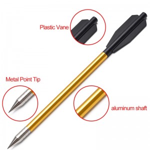 Elong Outdoor 110301 6.5 дюймов арбалетных болтов, полые алюминиевые углеродистой стали для охоты на стрельбу